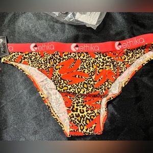 Leopard ethika womens bikini